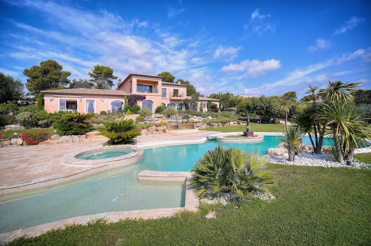 "Au Havre De Paix" 5 Etoiles Prestige Jacuzzi, Hammam, Sauna, Piscine Chauffee Mougins Cannes Grasse Екстериор снимка