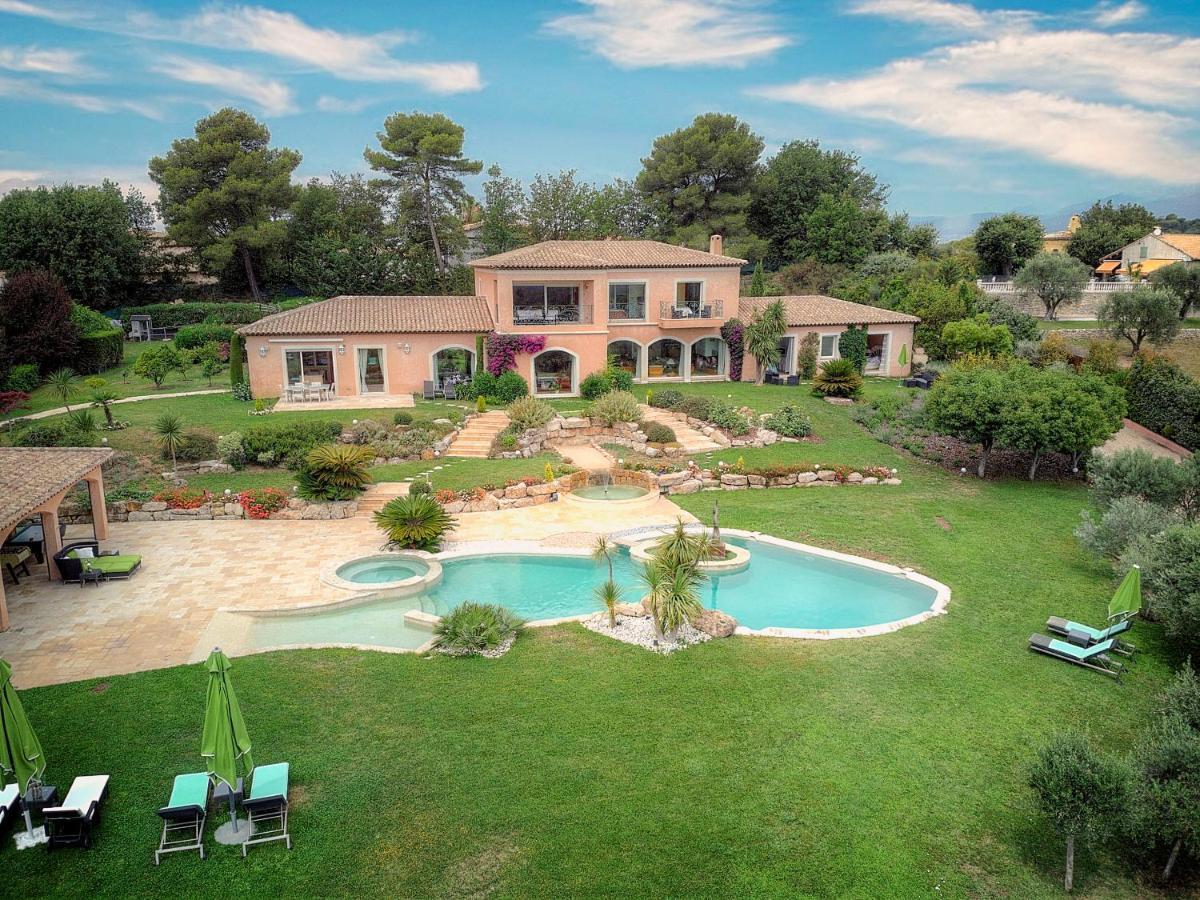 "Au Havre De Paix" 5 Etoiles Prestige Jacuzzi, Hammam, Sauna, Piscine Chauffee Mougins Cannes Grasse Екстериор снимка
