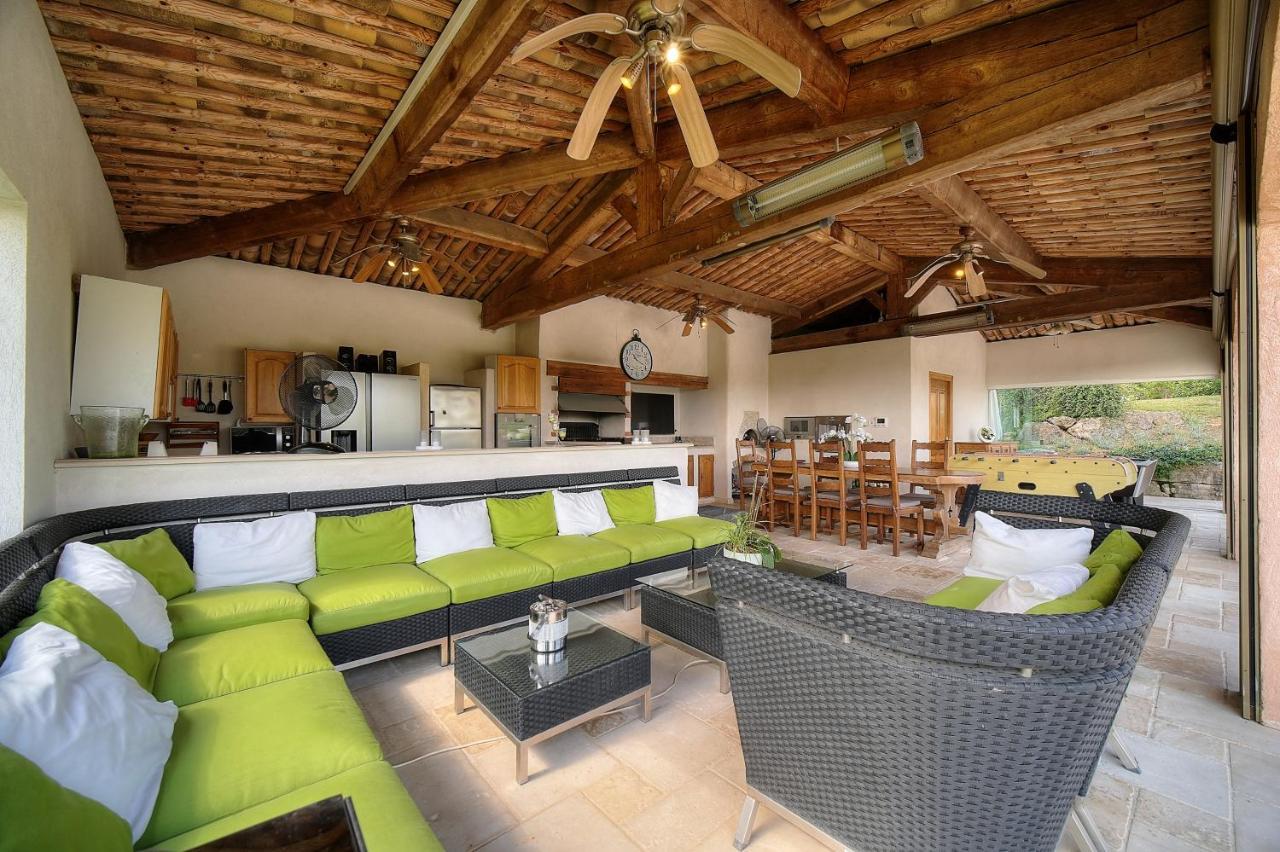 "Au Havre De Paix" 5 Etoiles Prestige Jacuzzi, Hammam, Sauna, Piscine Chauffee Mougins Cannes Grasse Екстериор снимка